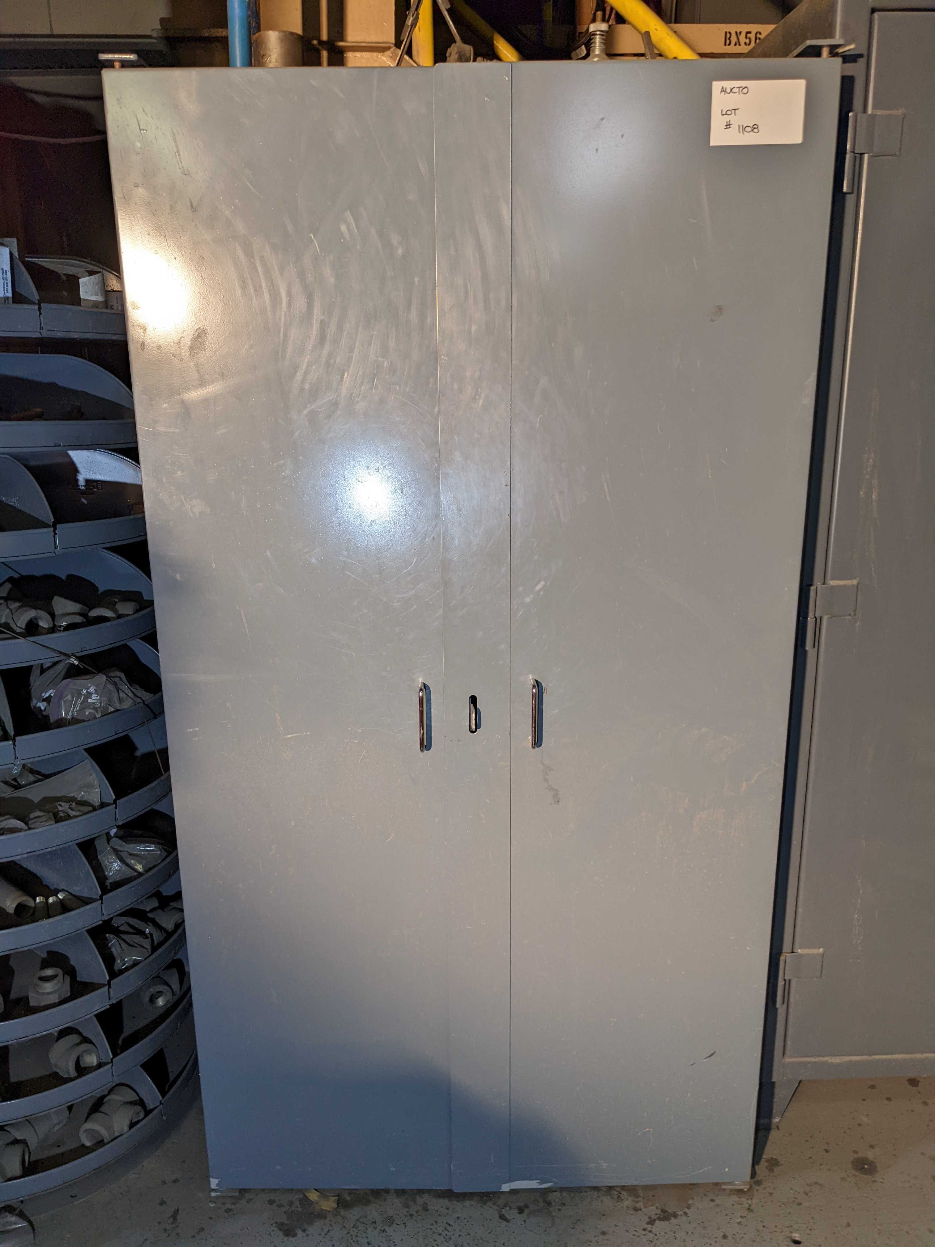 CABINET WITH CONTENTS - INDUSTRIAL PARTS