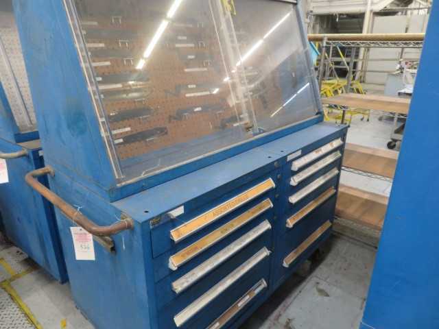 10 Drawer Metal TooL Cabinets on Wheels - MISCELLANEOUS