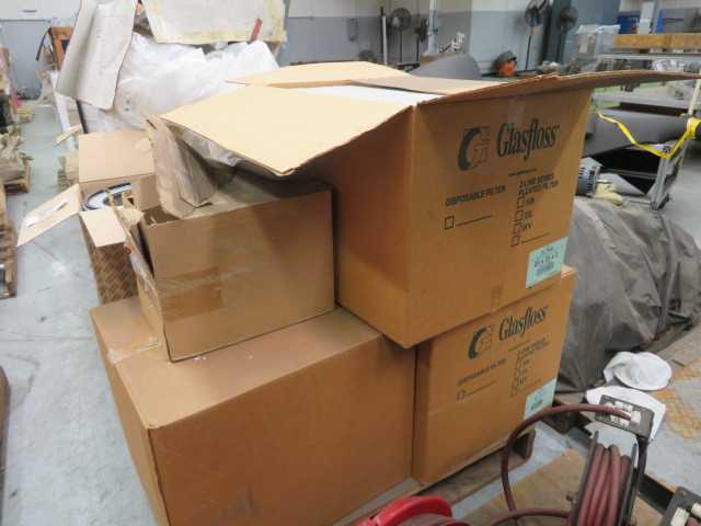Glasfloss and other Filters (lot) Pallet - MISCELLANEOUS