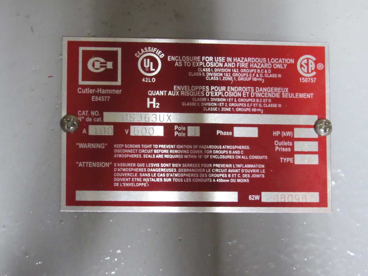 Heavy Duty Switch - TOOL STORAGE