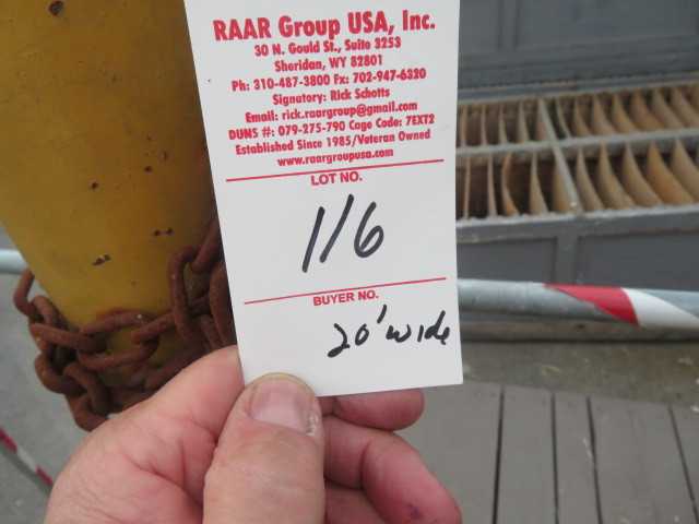 1 Ton crane 20 feet wide - MISCELLANEOUS