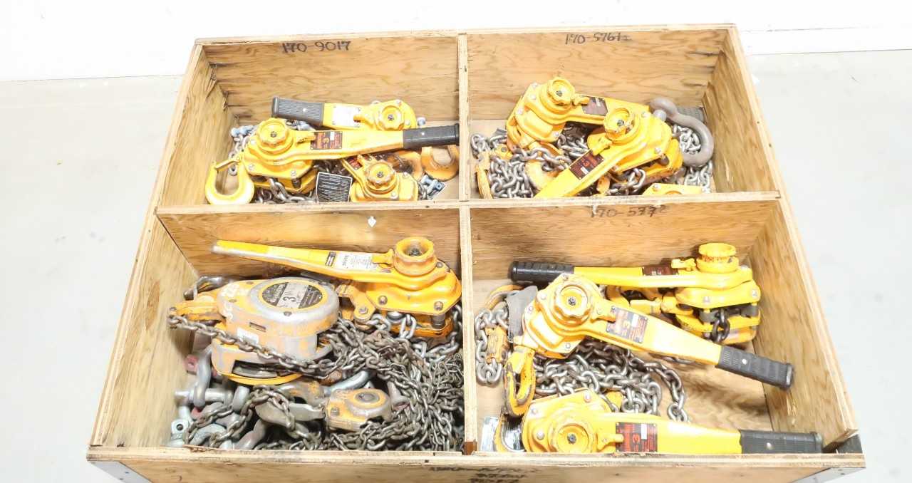 HARRINGTON CHAIN HOISTS AND COME ALONGS - LIFTING EQUIPMENT