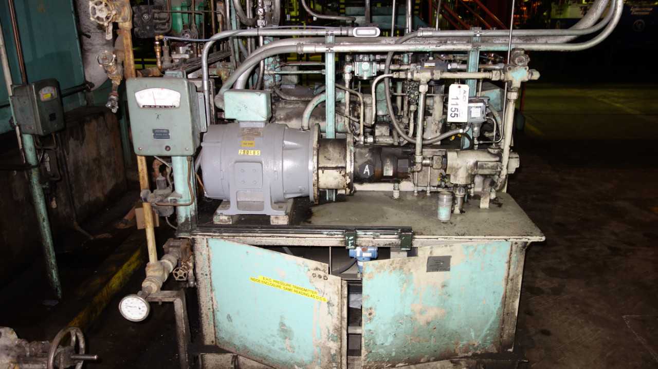 HYDRAULIC POWER UNIT WITH 2X HARTMANN PUMPS, VALVES - VALVES