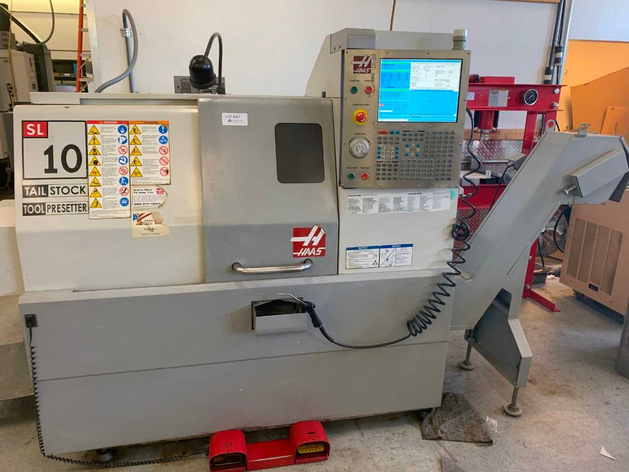 Haas SL-10T CNC Turning Center - CNC LATHES