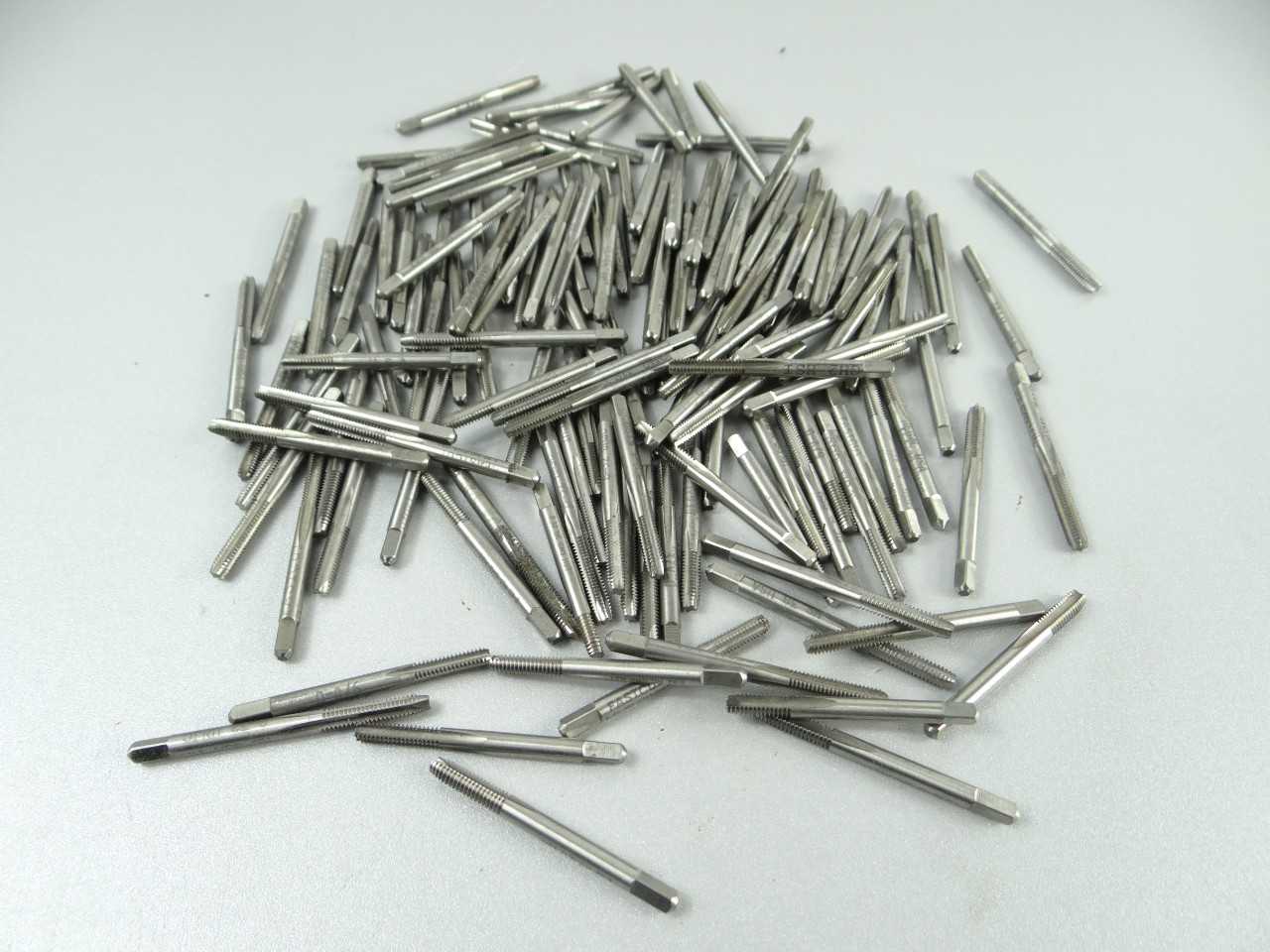Large Lot of Assorted HSS Taps - MACHINING ACCESSORIES & TOOLING