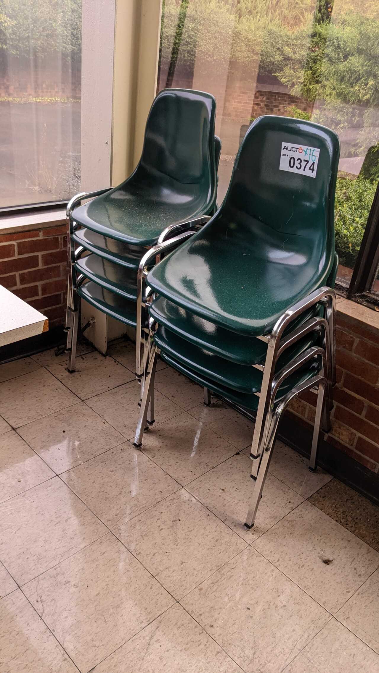 LOT OF 16 LUNCHROOM CHAIRS - PLANT & FACILITY