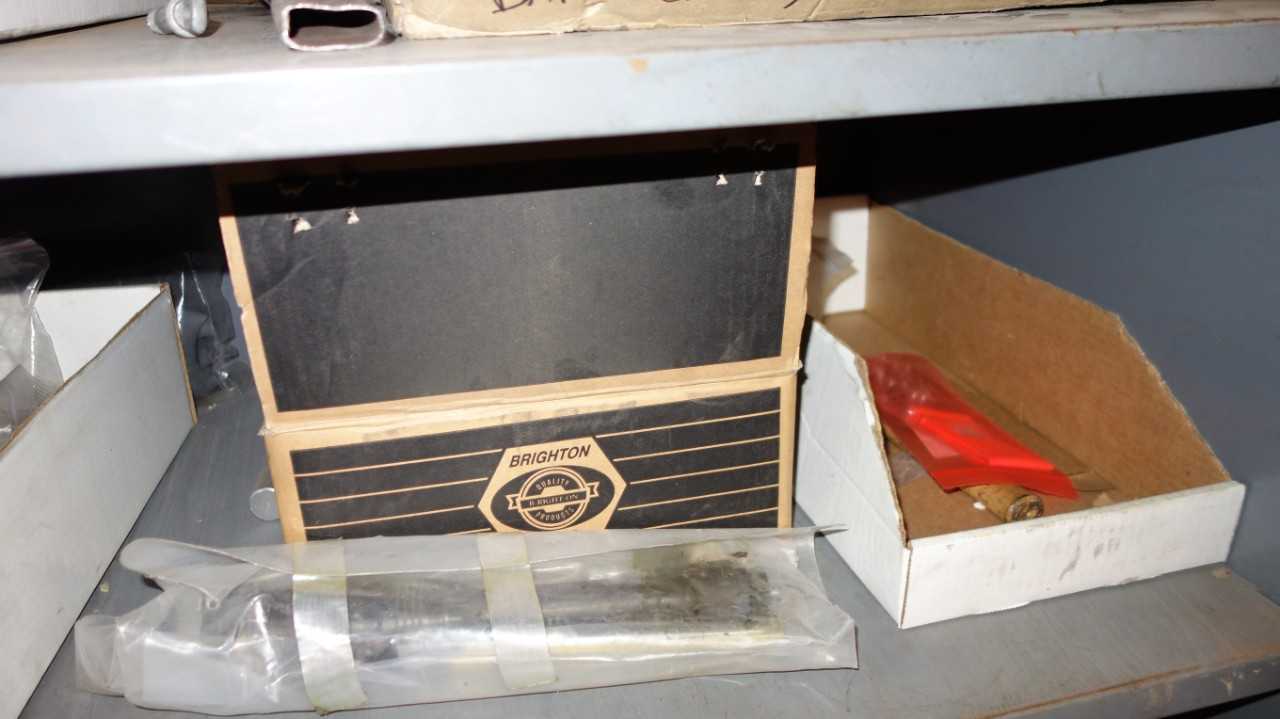 CABINET WITH CONTENTS ASSORTED FITTINGS SCREWS AND LABELS - TOOL STORAGE