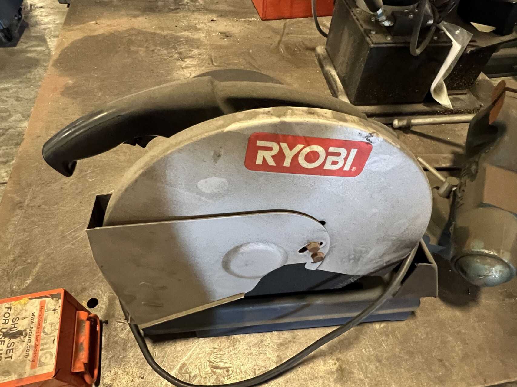 Ryobi C358 14" Abrasive Cut-Off Machine 120V 15A 60 Hz - METAL SAWS Ryobi C358 14" Abrasive Cut-Off Machine 120V 15A 60 Hz - METAL SAWS