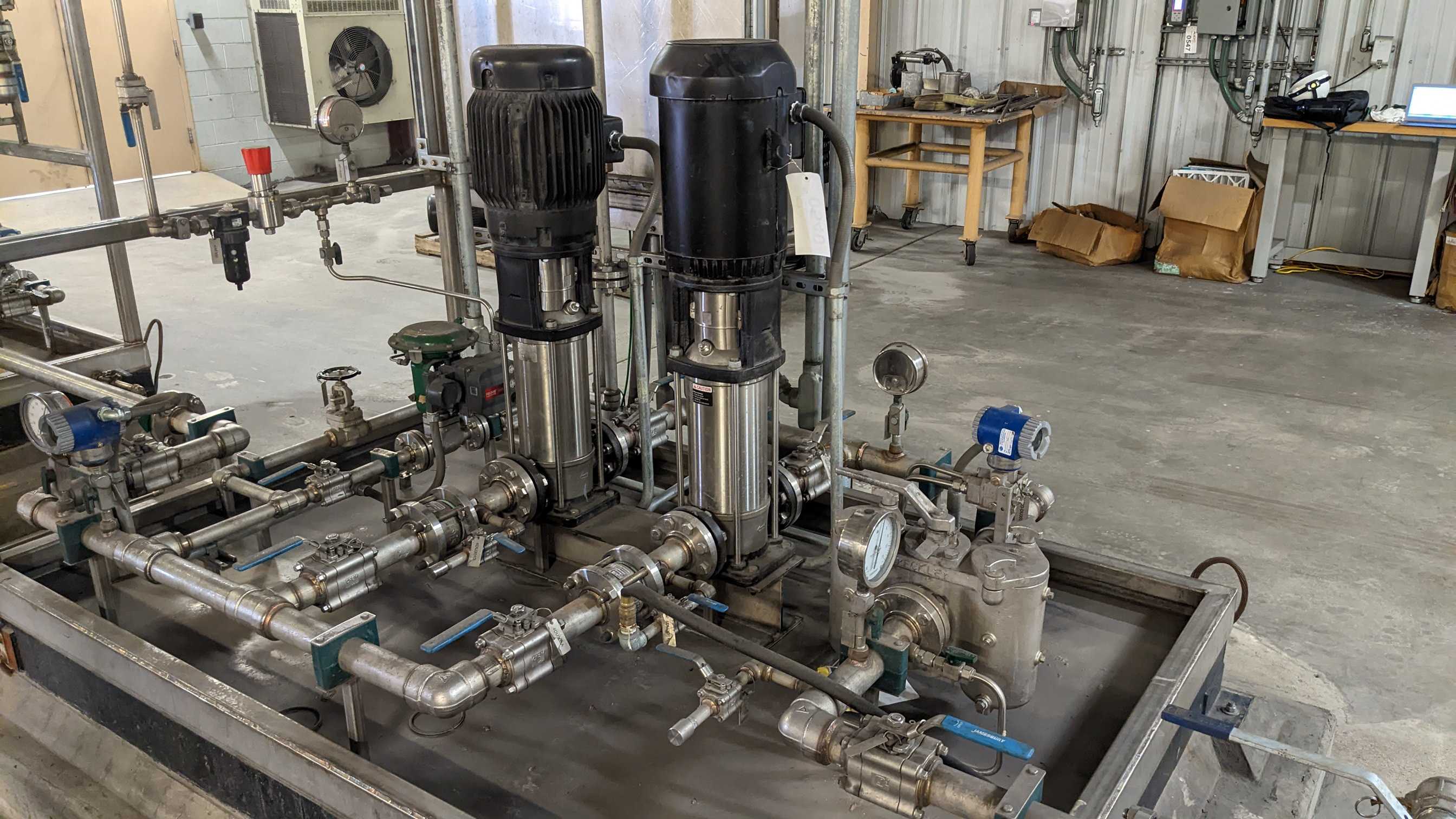 DILUTION WATER SYSTEM COMPONENTS - PROCESS EQUIPMENT