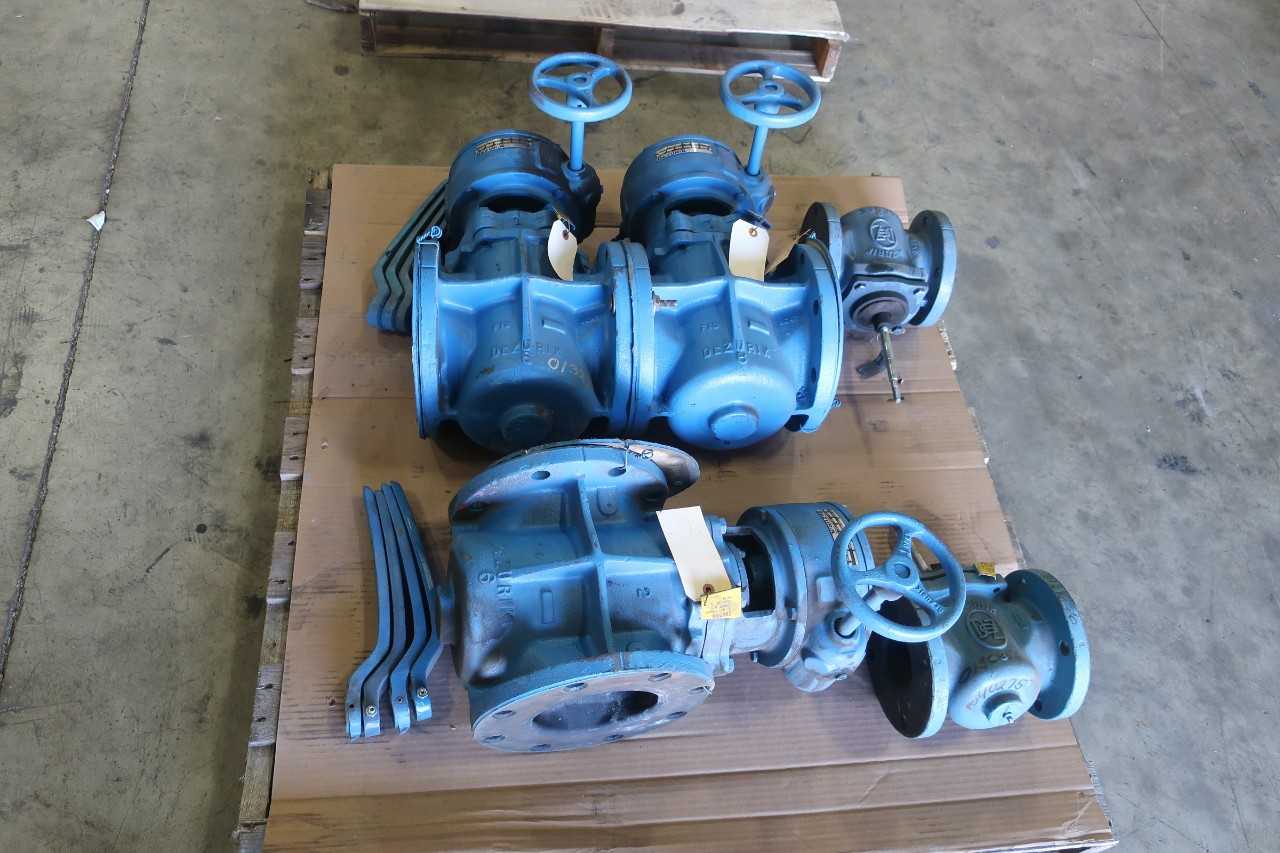 1 PALLET OF DEZURIK VALVES - VALVES