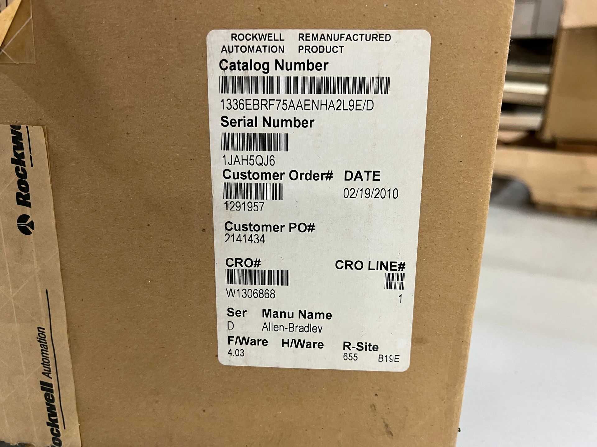 ASSORTED ALLEN BRADLEY VFDS - AUTOMATION & CONTROLS