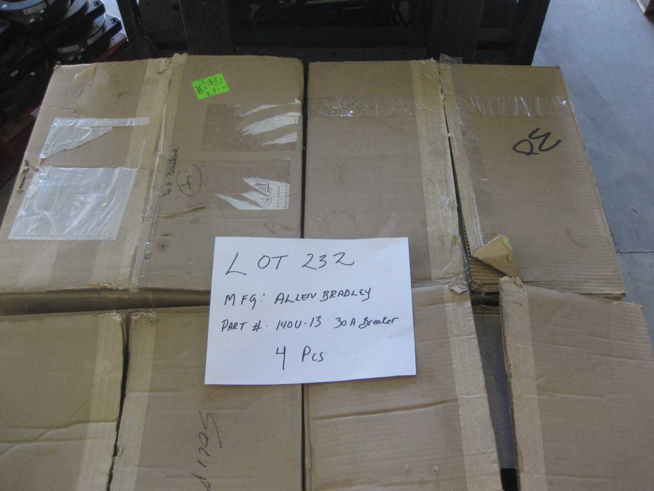 ALLEN BRADLEY30A MCC BUCKETS (QTY. 4 ) - MOTOR CONTROL CENTERS