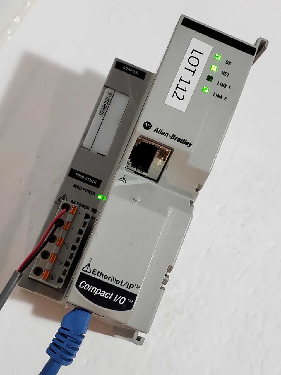 Allen Bradley Compact 5000 5069-AENTR - AUTOMATION & CONTROLS