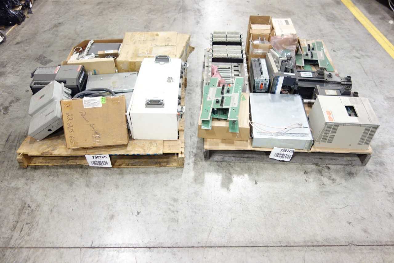 1 PALLET OF ASSORTED ELECTRICAL - ELECTRICAL COMPONENTS