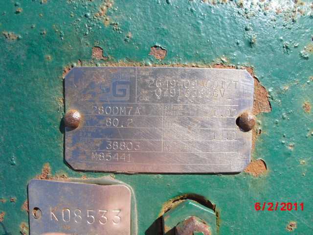 30 HP Dodge Gear Reducer Model 280DM7A - GEAR REDUCERS