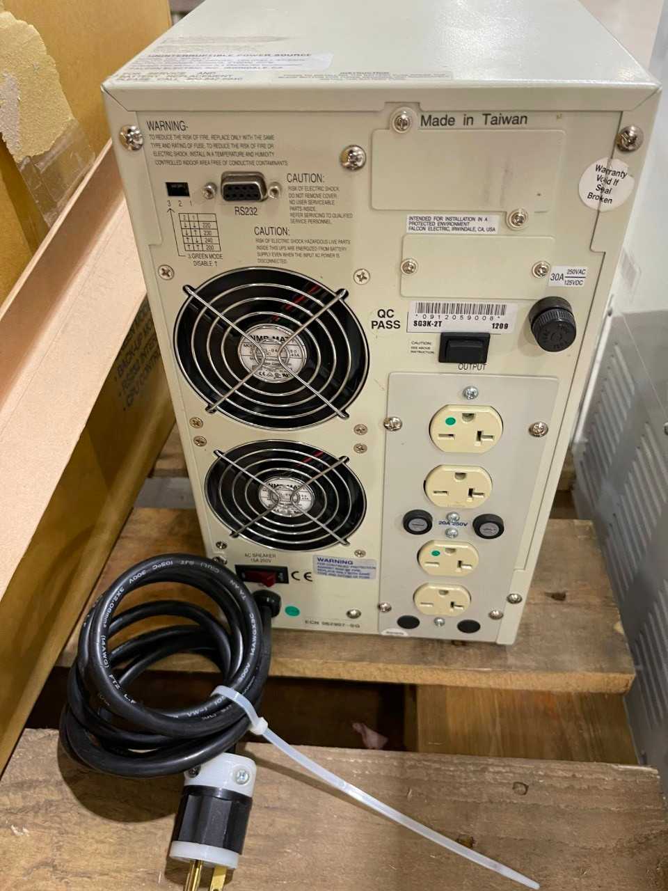 Falcon Battery Backup - MISCELLANEOUS