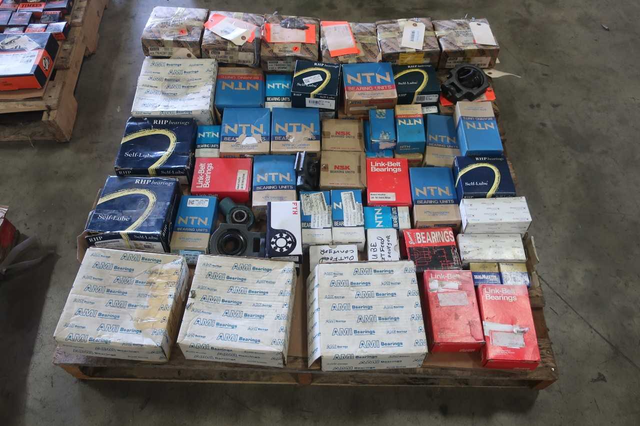 1 PALLET OF ASSORTED BEARINGS - BEARINGS