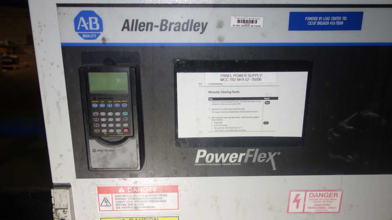 ALLEN BRADLEY POWERFLEX 700 150HP VFD DRIVE - MOTOR DRIVES