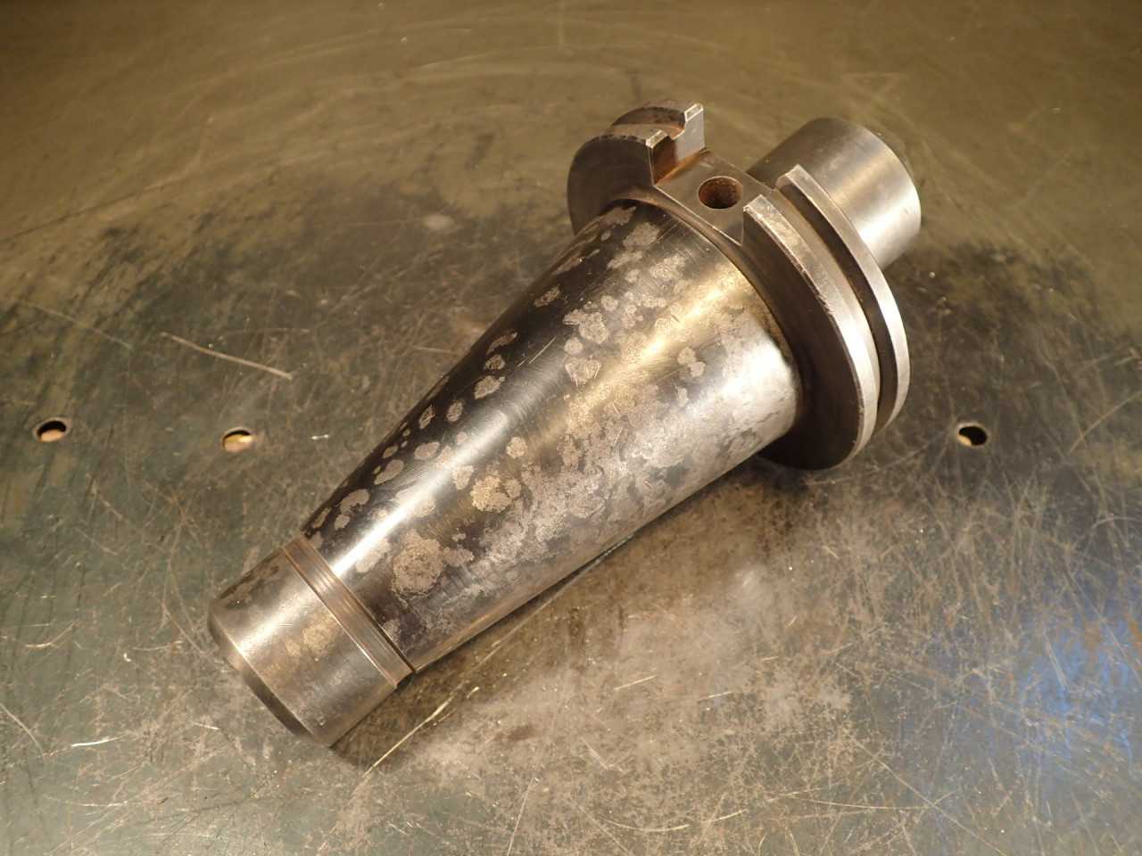 Erickson 1/2" End Mill Tool Holder: 2-5/8" Projection, NMTB-50 Taper Shank USA - HOLEMAKING TOOLS
