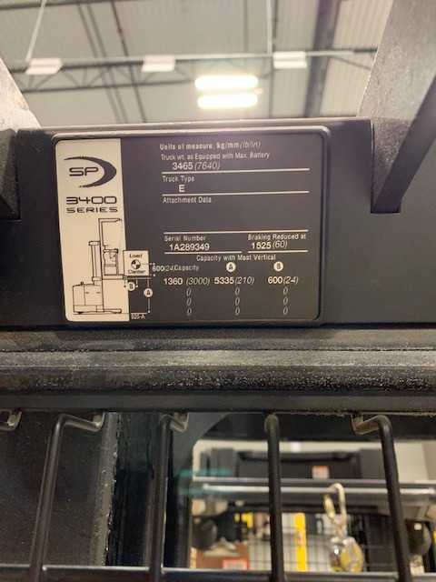 2005 Crown SP342030TT240 order picker, Henrico, VA - FORKLIFTS