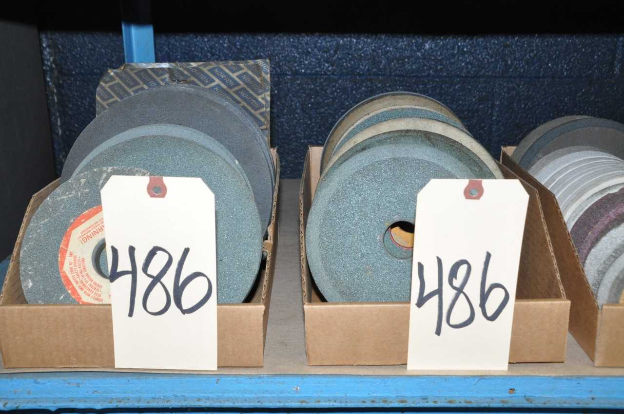 Various Grinding Wheels in 2 Boxes - ELECTRIC POWER TOOLS