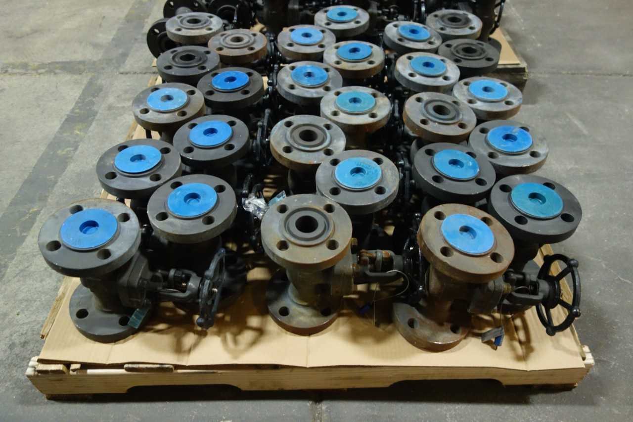 2 PALLETS OF CHAODA CL600 1-1/2 IN GATE VALVES - VALVES