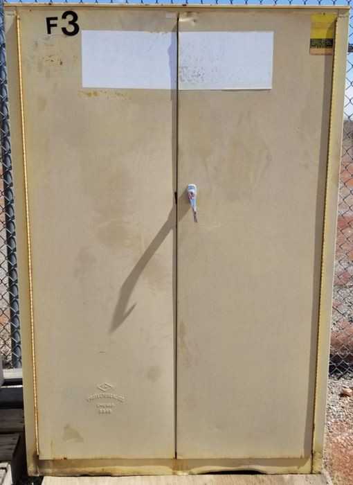 Fire Cabinet 18" L x 43.25" W x 65" H - TOOL STORAGE