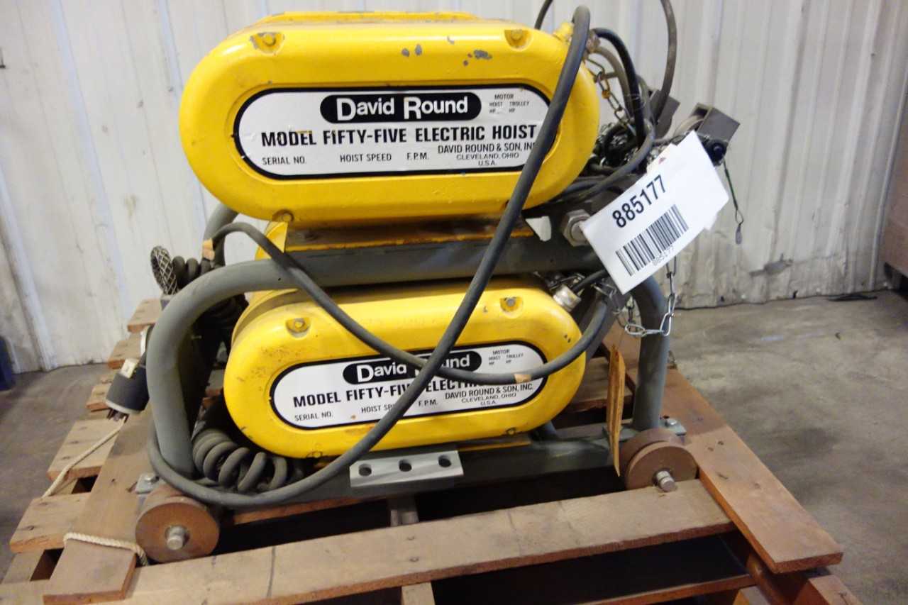 DAVID ROUND 1/2TON ELECTRIC HOIST - LIFTING EQUIPMENT