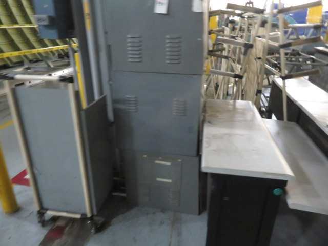Metal Cabinets (3) LOT - MISCELLANEOUS