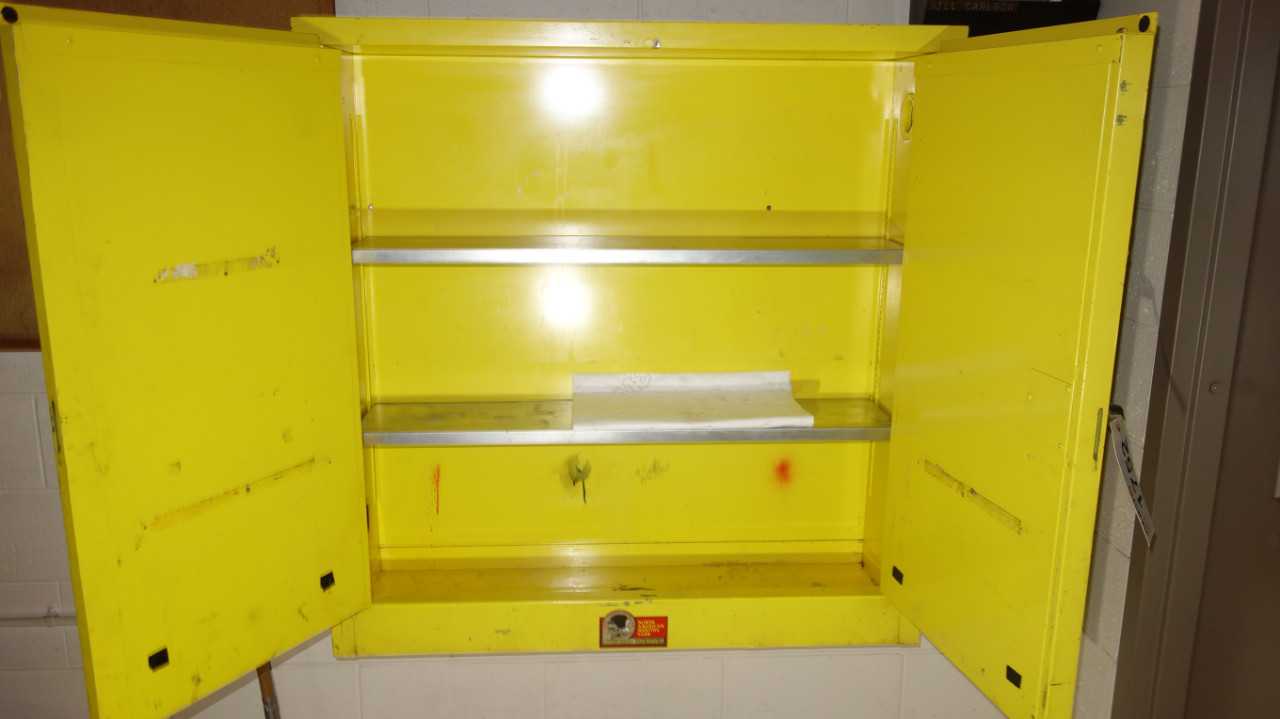 SE-CUR-ALL FLAMMABLE SAFETY STORAGE CABINET - TOOL STORAGE