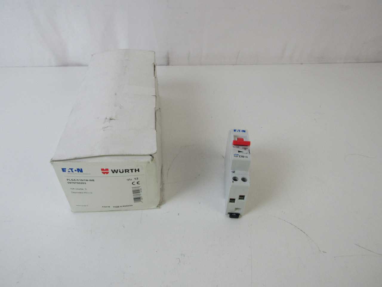 Lot of Quantity 90x PLG4-C10/1N-WE MCB/Residential Circuit Breakers - CIRCUIT BREAKERS