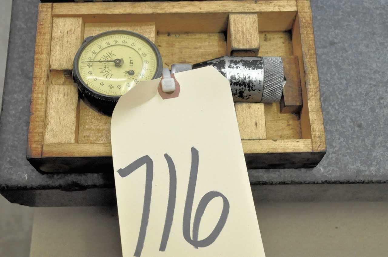 Dial Sink Chamfer Gauge with Case - ELECTRIC POWER TOOLS
