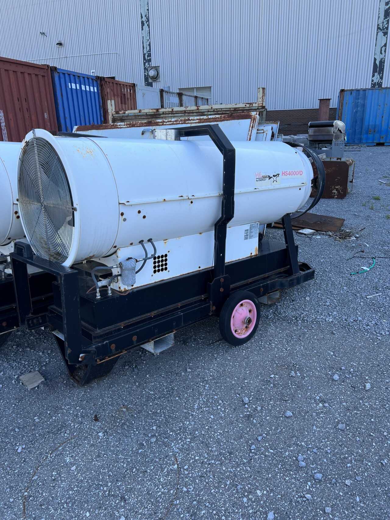 Lot of 2 2011 HeatStar HS4000ID High-Output Indirect Forced Air Heater - HVAC EQUIPMENT