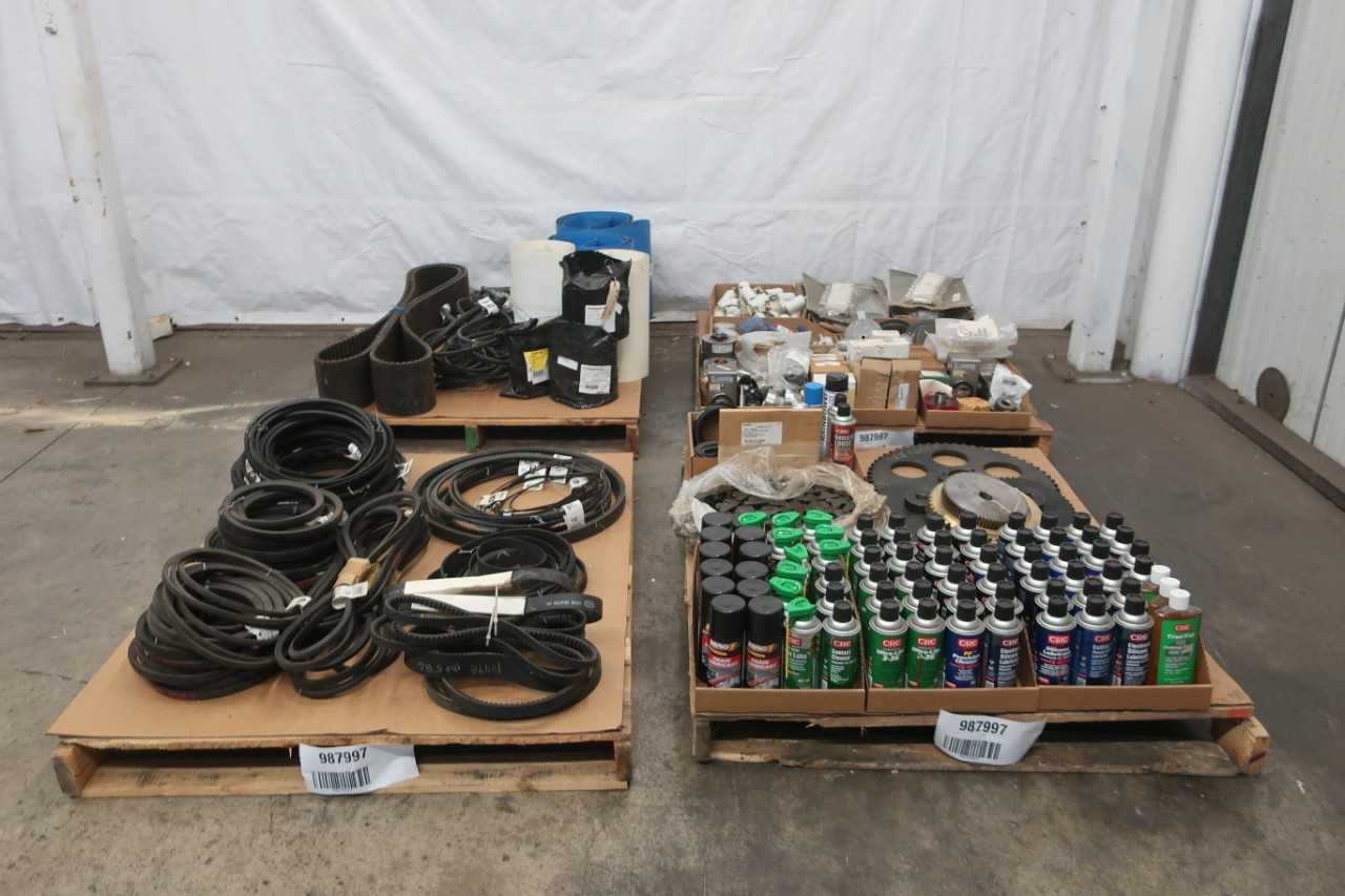 4 PALLETS OF ASSORTED POWER TRANS. - ELECTRICAL COMPONENTS