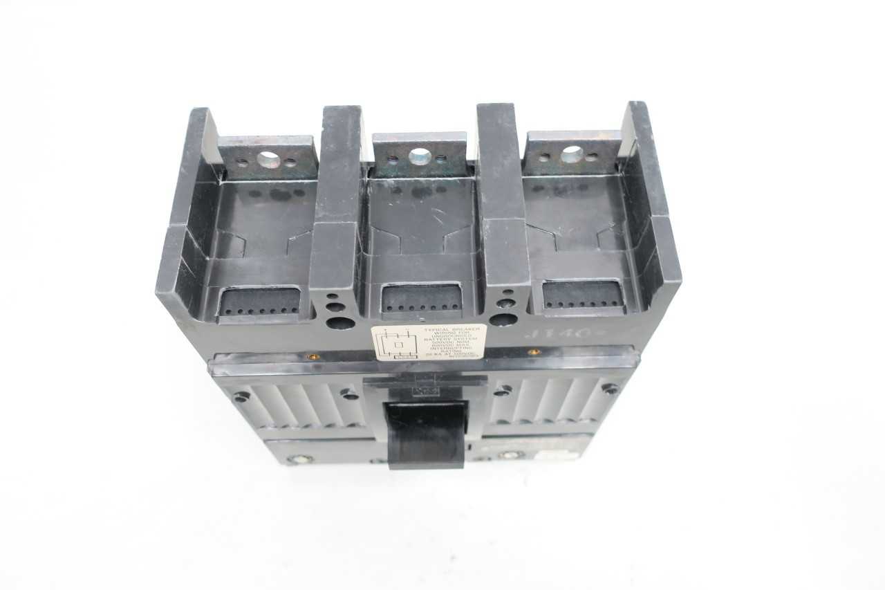 GENERAL ELECTRIC GE TJJ436125 3P 125A MOLDED CASE CIRCUIT BREAKER - CIRCUIT BREAKERS
