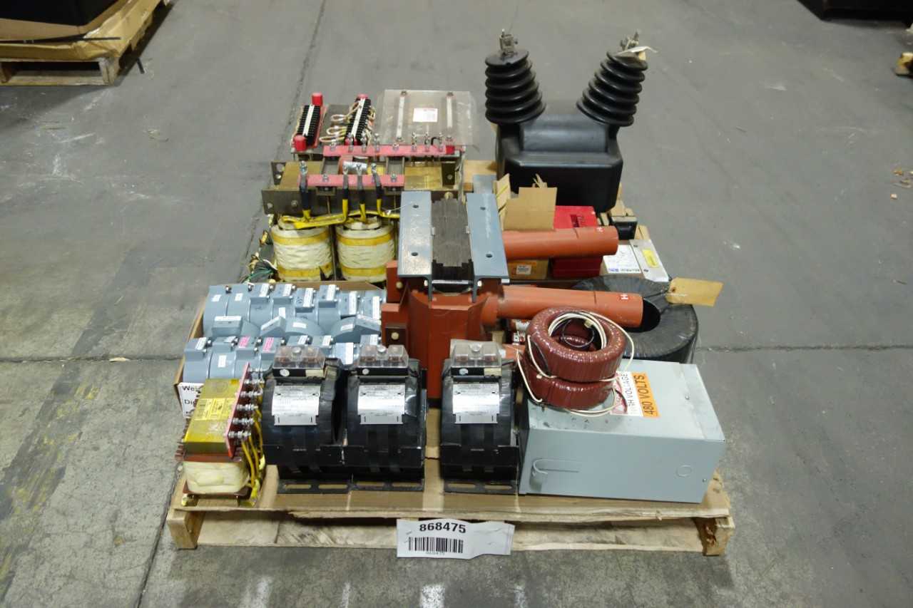 PALLET OF TRANSFORMERS - CONTROL TRANSFORMERS