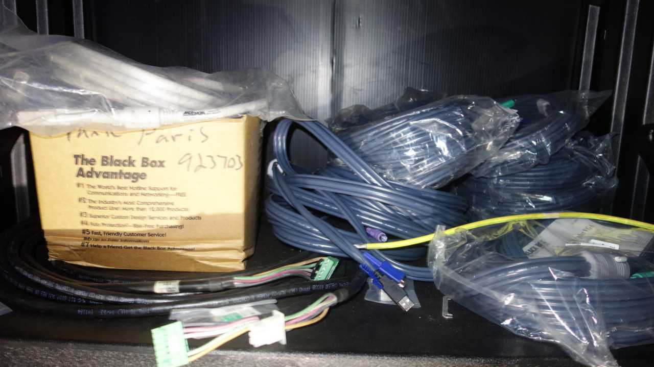 LOT OF 2 CABINETS WITH CONTENTS, BOARDS, RELAYS - ELECTRICAL COMPONENTS