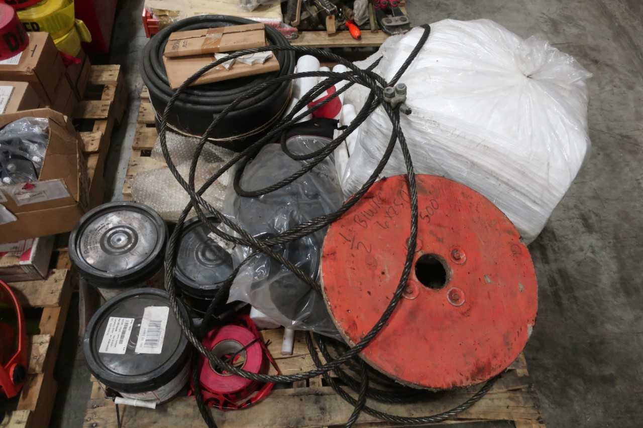 9 PALLETS OF ASSORTED TOOLS & SHOP SUPPLIES - ELECTRIC POWER TOOLS