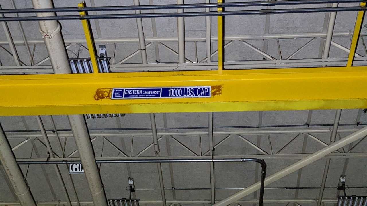 WRIGHT 10000 LBS OVERHEAD CRANE - CRANES