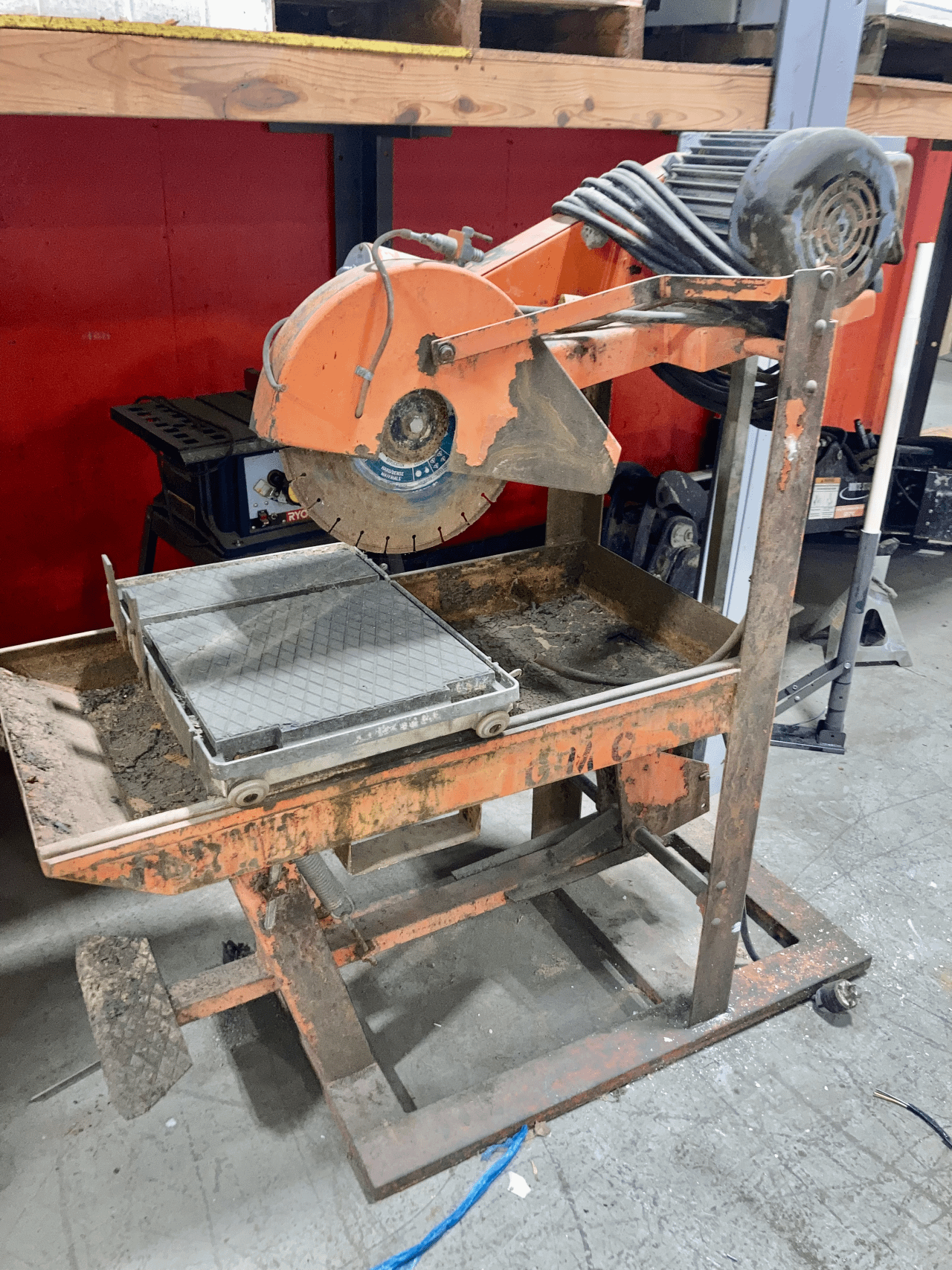 Clipper Electric Blockbuster Series Large Masonry Saw - ELECTRIC POWER TOOLS