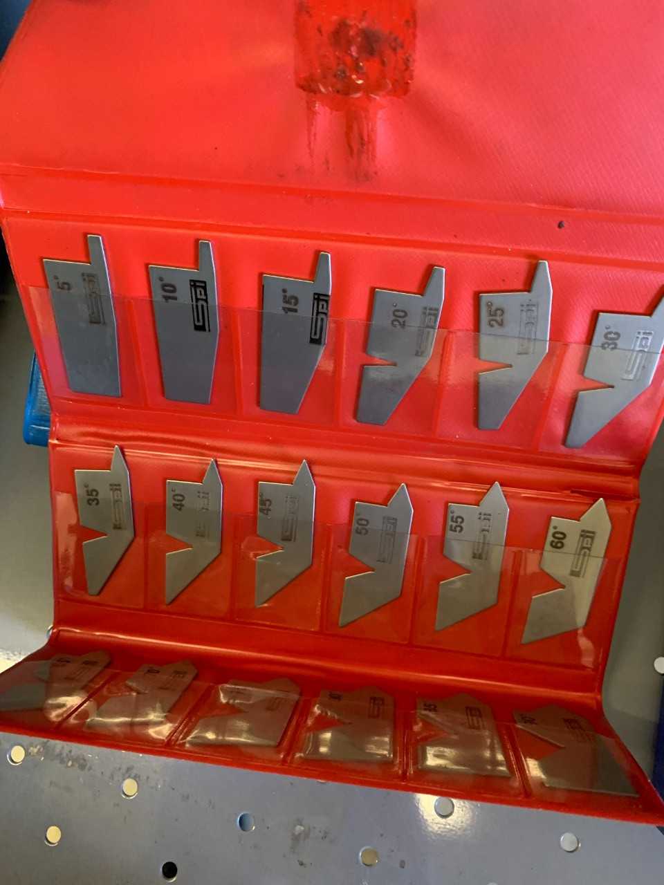Radius Gage Set - PROCESS EQUIPMENT