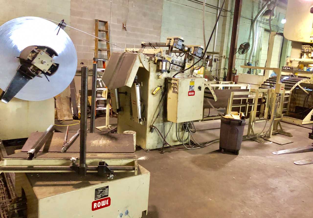 40" Rowe Coil Feedline - MACHINING EQUIPMENT