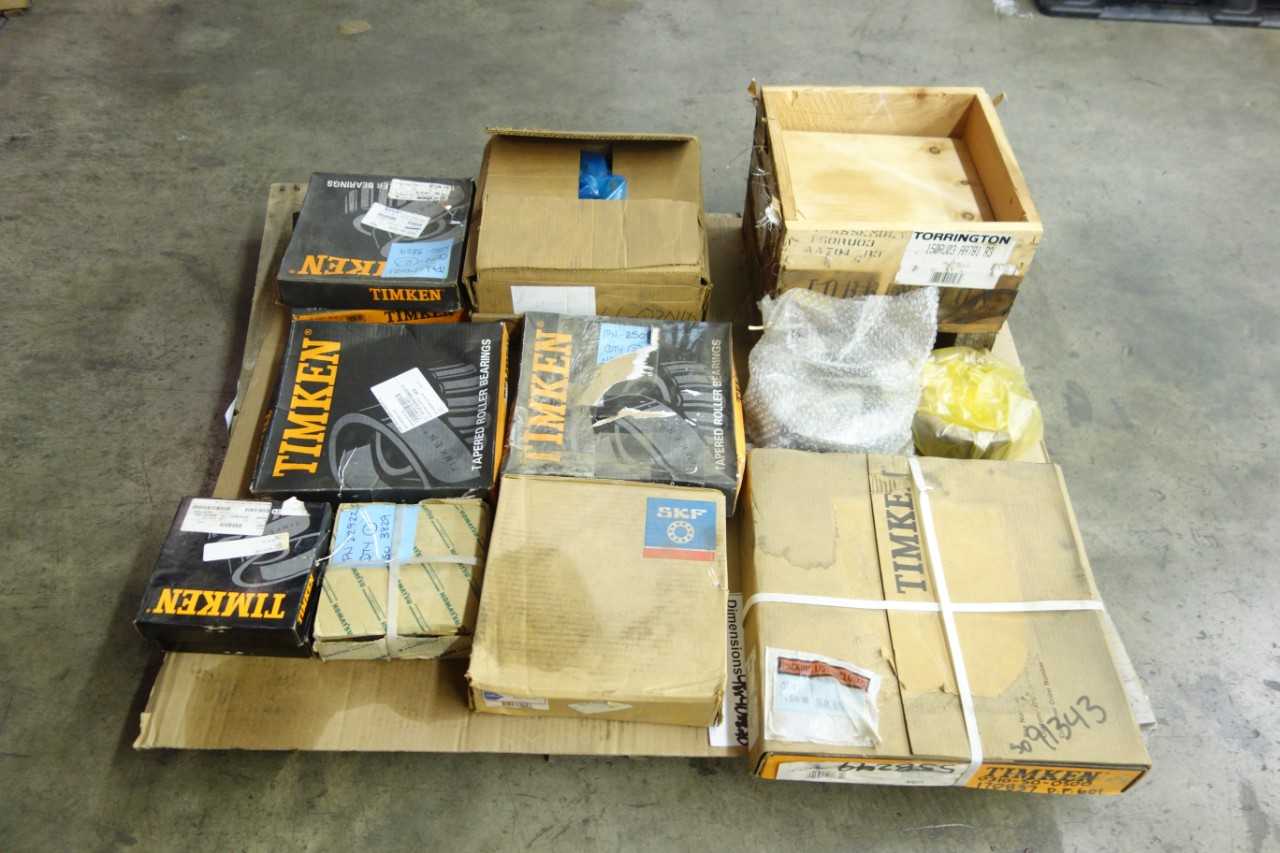 PALLET OF ASSORTED ROLLER BEARINGS - BEARINGS