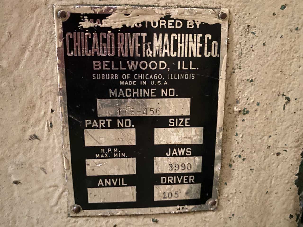 Rivet Machine Carousel Assembly line w 7 Chicago Rivet Machines 173-456 - MACHINING ACCESSORIES & TOOLING