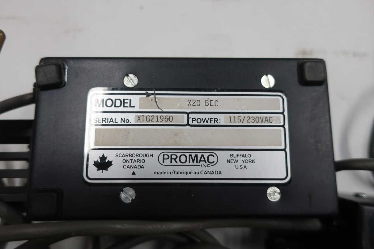 LOT OF 5 ASSORTED PROMAC X20 TESTERS, GENERATORS, SIMULATORS - AUTOMATION & CONTROLS