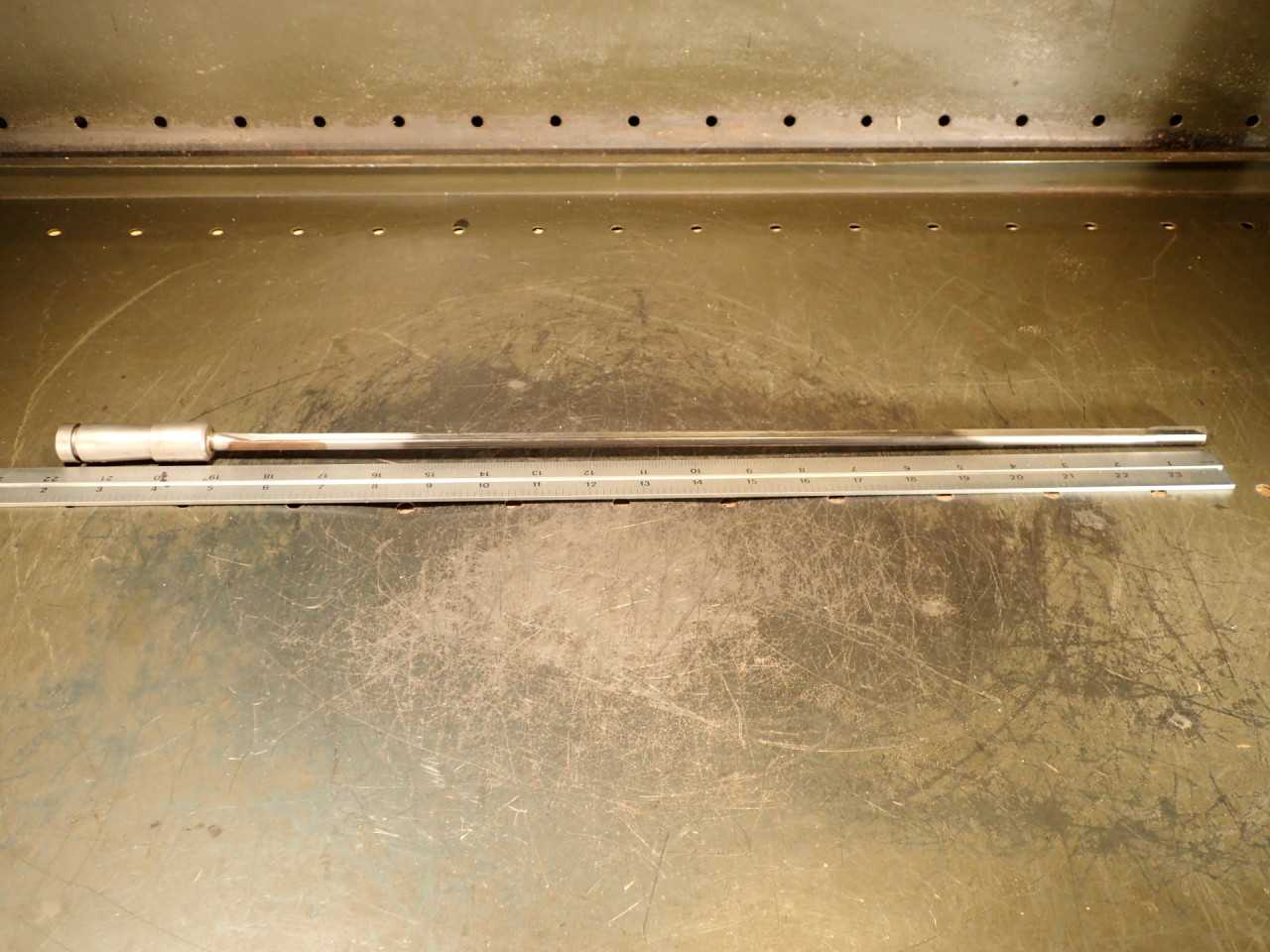 Hyper Tool 3/8" .3750" x 22" OAL Coolant Fed Deep Hole Gun Drill: Carbide Tipped - MACHINING ACCESSORIES & TOOLING
