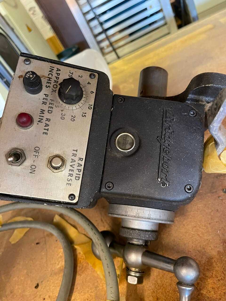 Bridgeport Power Feed - MILLING MACHINES