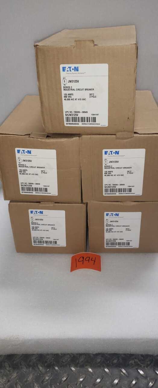 NEW SURPLUS BREAKERS - CIRCUIT BREAKERS