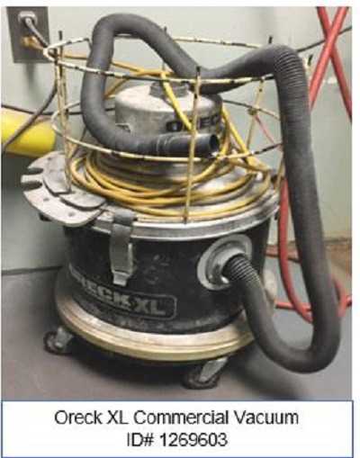 XL Commerical Vacuum - PLANT & FACILITY