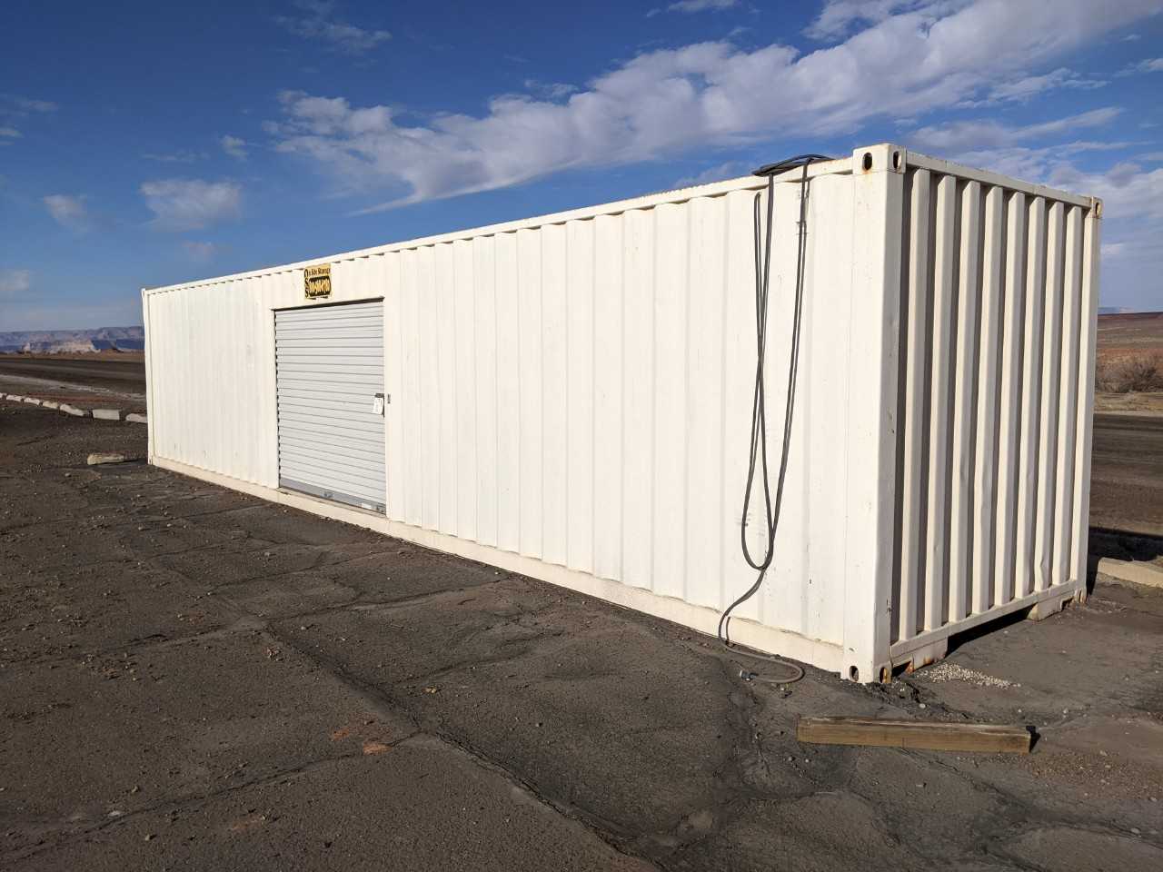 40' Conex Box with Contents - Assorted spares, bearings, fittings - TRAILERS